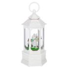 Alternate image 1 for Ganz White LED Light Up Shimmer Bunny Rabbit Easter Lantern 10.25 Inch