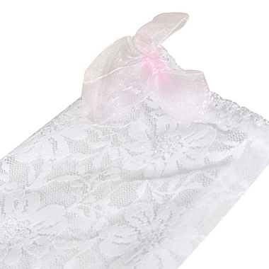 Wrapables Lace Stockings with Bow for Toddler Girl. View a larger version of this product image.