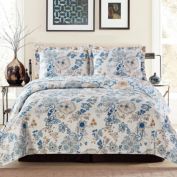 Egyptian Linens - Layan Bedspread Oversize Quilt Set