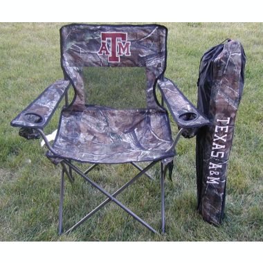 Rivalry Texas A&M Realtree Camo Chair. View a larger version of this product image.