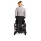 Alternate image 2 for PharMeDoc Exercise Balance Ball Chair with Base & Back Support for Home and Office