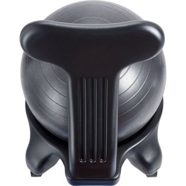 PharMeDoc Exercise Balance Ball Chair with Base & Back Support for Home and Office. View a larger version of this product image.