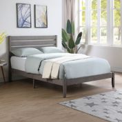 GDF Studio Kenley Queen Size Bed with Headboard