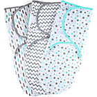 Alternate image 0 for Bublo Baby Swaddle Blanket Boy Girl, 3 Pack Small-Medium Size Newborn Swaddles 0-3 Month, Infant Adjustable Swaddling Sleep Sack