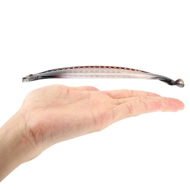 Unique Bargains 4 Pieces Interlocking Ponytail Banana Clip, Hair Accessories, Purple Blue Black Brown. View a larger version of this product image.