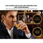 Alternate image 2 for flybold Whiskey Glass Set Whiskey Stones Gift Set Whiskey Rocks Best Man Gifts