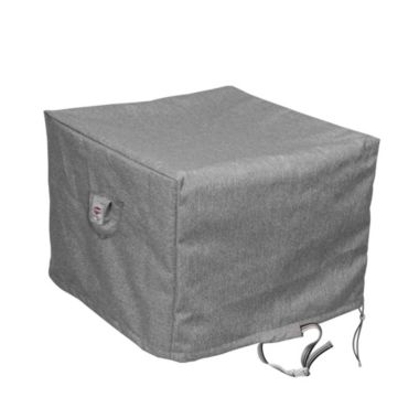 Summerset Shield Platinum 3-Layer UV Resistant Outdoor Accent Table Square Cover - 25x25", Grey Melange. View a larger version of this product image.