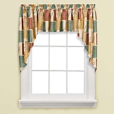 Saturday Knight Ltd Tranquility Warm Toned Palette window Swag - 58x35", Spice. View a larger version of this product image.
