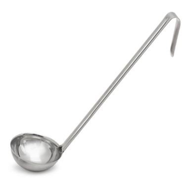 Crestware Stainless Steel Long Handle Ladle - 6 oz.. View a larger version of this product image.