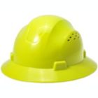 Alternate image 0 for Noa Store HDPE Lime Full Brim Hard Hat with Fas-trac Suspension