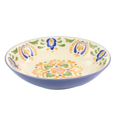 Laurie Gates Tierra 2 Piece Round Stoneware Dinner Bowl Set in Assorted Designs. View a larger version of this product image.