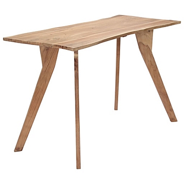vidaXL Dining Table 47.2"x22.8"x29.9" Solid Acacia Wood. View a larger version of this product image.