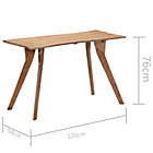 Alternate image 3 for vidaXL Dining Table 47.2"x22.8"x29.9" Solid Acacia Wood