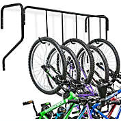 RaxGo Garage Bike Rack, Wall Mounted Bicycle Storage Hanger, 5 Adjustable Hooks Universal for Indoor & Home Use