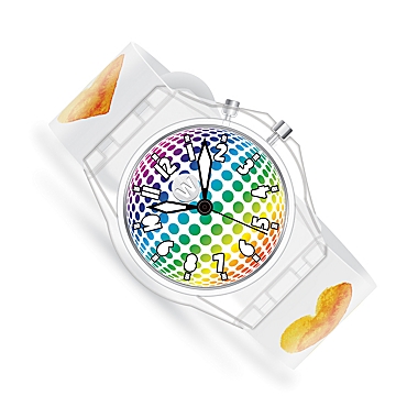 Watercolor Hearts - Light Up Watch - Watchitude Glow. View a larger version of this product image.