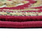 Alternate image 3 for Northline 46" Half Round Red Kashan Hearth Rug