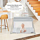 Alternate image 1 for Costway Lightweight Foldable Baby Playpen w/ Carry Bag-Light Gray