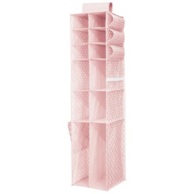 mDesign Kids/Child Fabric Over Closet Rod Hanging Organizer. View a larger version of this product image.