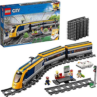 LEGO City Passenger Rc Train Toy, Construction Track Set for Kids. View a larger version of this product image.