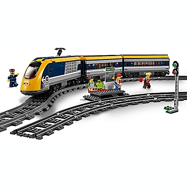 LEGO City Passenger Rc Train Toy, Construction Track Set for Kids. View a larger version of this product image.