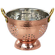 Gibson Home Rembrant 5.7 Inch Stainless Steel Mini Colander in Copper