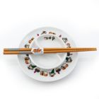 Alternate image 1 for Street Fighter Sushi Set with Chopsticks