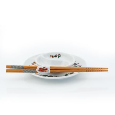 Street Fighter Sushi Set with Chopsticks. View a larger version of this product image.
