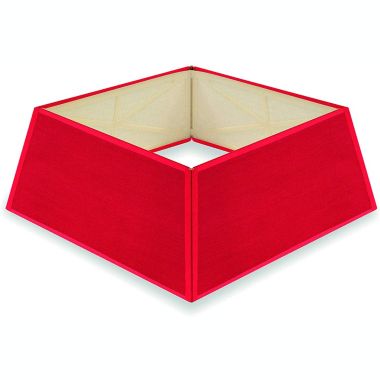 Tree Nest Decorations Contemporary Tree Skirt, Medium, Red. View a larger version of this product image.