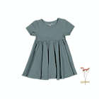 Alternate image 0 for Lovely Littles The Forest Love Short Sleeve Dress - Fern - 4y