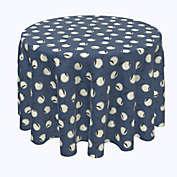 Fabric Textile Products, Inc. Round Tablecloth, 100% Polyester, 60" Round, Gothem Bats in Sky