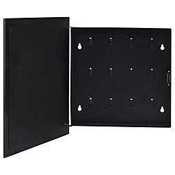 Home Life Boutique Key Box with Magnetic Board Black 13.8