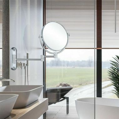 Stock Preferred Magnifying Mirrors 8inch Brass High Polished Chrome. View a larger version of this product image.