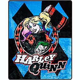 Blanket - DC Faux Fur, Harley Quinn TWIN