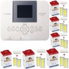 Alternate image 0 for Canon Selphy CP1000 Compact Photo Printer White + 6pcs Canon KP-108IN Selphy Color Ink 4x6 Paper Set 3115B001