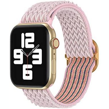 Worryfree Gadgets Sports Band Stretchy Solo Loop Nylon Strap for Apple Watch 38/40/41mm 42/44/45mm iWatch Series 8 7 6 5 4 3 2 1 & SE. View a larger version of this product image.