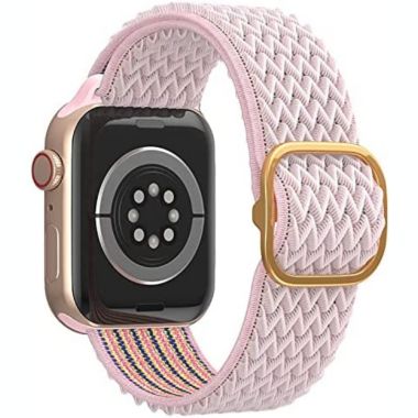 Worryfree Gadgets Sports Band Stretchy Solo Loop Nylon Strap for Apple Watch 38/40/41mm 42/44/45mm iWatch Series 8 7 6 5 4 3 2 1 & SE. View a larger version of this product image.