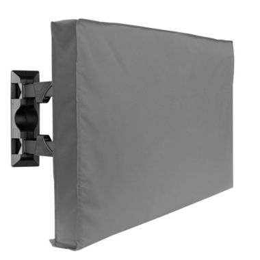 Mount Factory Outdoor TV Cover For Flat Screens - Slim Fit - Weatherproof Weather Dust Resistant Television Protector. View a larger version of this product image.