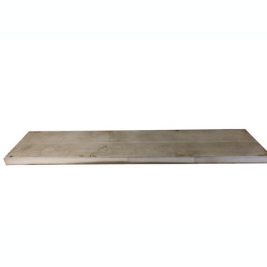 TX USA Foster 36" Solid Wood Horizontal Wall Shelf - Distressed White. View a larger version of this product image.