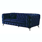 Alternate image 3 for Yeah Depot Atronia Sofa, Blue Fabric YJ