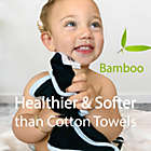 Alternate image 3 for Panda Baby viscose from Bamboo Baby Washcloth 6pk - Black-White