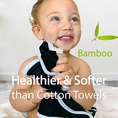 Panda Baby viscose from Bamboo Baby Washcloth 6pk - Black-White. View a larger version of this product image.