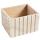 Alternate image 3 for Freida and Joe Pink Peony Fragrance Bath & Body Spa Gift Set in Natural Wood Plant Box
