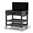 Alternate image 3 for Luxor Home Office Heavy-Duty Mobile Workstation