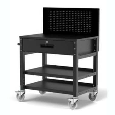Luxor Home Office Heavy-Duty Mobile Workstation. View a larger version of this product image.