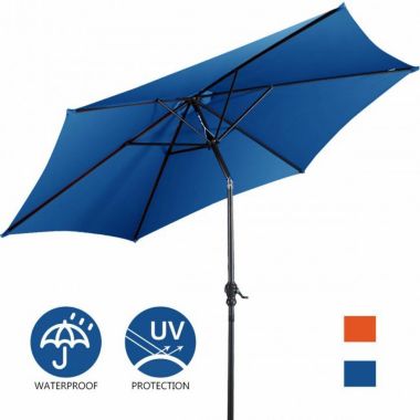 Hooya Imp.& Exp.  10 Feet Outdoor Patio Umbrella with Tilt Adjustment and Crank. View a larger version of this product image.