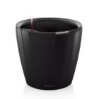 Alternate image 0 for Lechuza USA 17" Black Round Classico Planter with Water Reservoir
