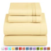 Nestl King Size Bed Sheets Set - Deep Pocket 4 Piece Bed Sheet Set