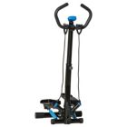 Alternate image 1 for Soozier Twist Stepper Machine with Resistance Bands, Adjustable Workout Fitness Equipment with Handle Bar and LCD Display for Home Gym Exercise