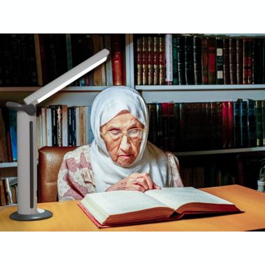 Daylight Twist 2 Lamp - U35070 - Adjustable Brightness - LED - 2,000 LUX at 12 inches. View a larger version of this product image.