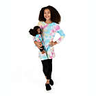 Alternate image 1 for Leveret Girls and Doll Cotton Dress Tie Dye
